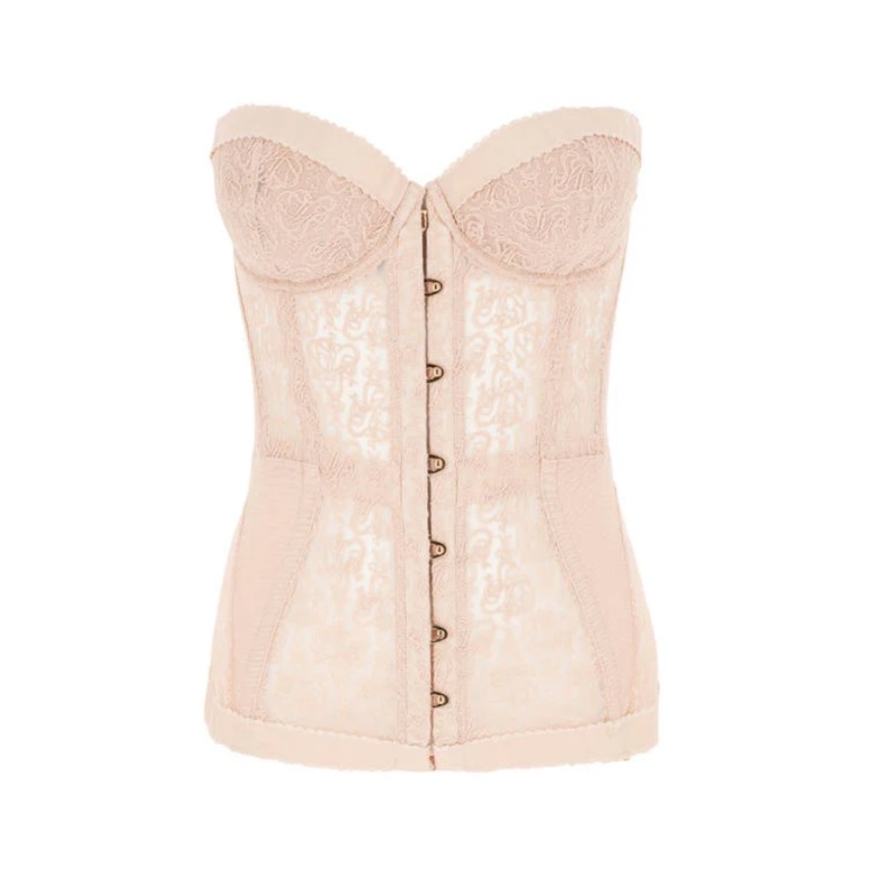 Mercy Corset Beige/Pink